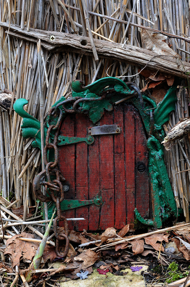 Furzey Gardens New Forest Fairy Door 'The Forge'
